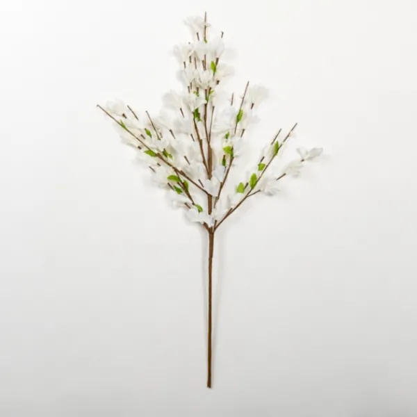 Stems & Bouquets-Kirkland's Home Forsythia Stem, 30 In. White