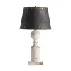 Table Lamps-Kirkland's Home Fran Farmhouse Metal Shade Table Lamp Black