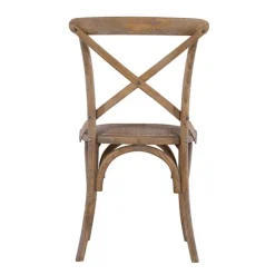 Dining Chairs-Kirkland's Home French Country X-Back Dining Chairs, Set Of 2 Gray
