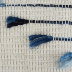 Blankets & Throws-Kirkland's Home French Diamond Cut Throw Blue