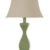 Table Lamps-Kirkland's Home French Green Classic Table Lamp Ivory