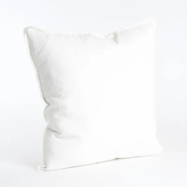 Pillows-Kirkland's Home Fringed Edge Pillow White