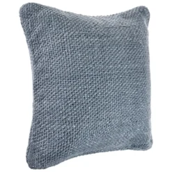 Pillows-Kirkland's Home Frost Woven Accent Pillow Blue