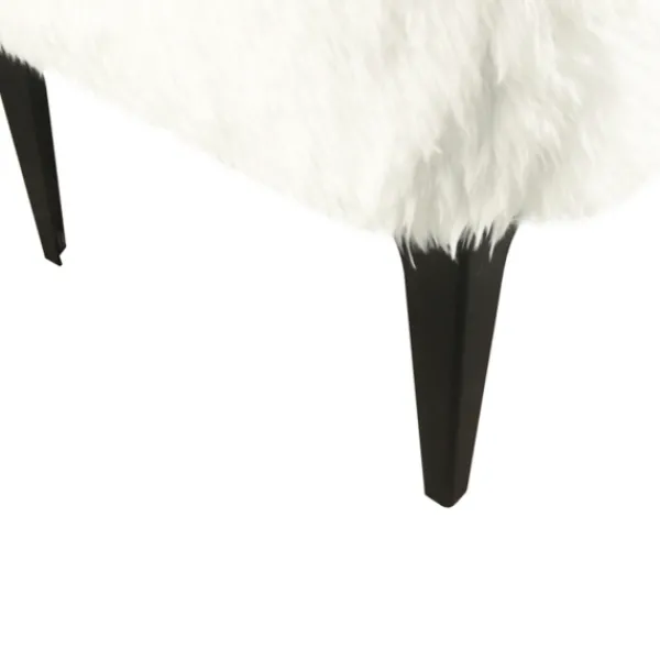 Benches & Ottomans-Kirkland's Home Fur Storage Bench White