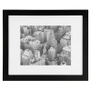 Picture Frames-Kirkland's Home Gallery Black Matted Picture Frame, 16X20