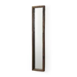Decorative Mirrors-Kirkland's Home Garcelle Raw Wood Full-Length Wall Mirror