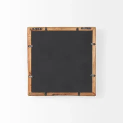 Decorative Mirrors-Kirkland's Home Garcelle Raw Wood Square Wall Mirror