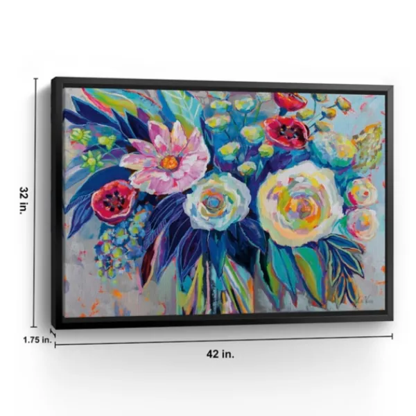 Framed Art-Kirkland's Home Garden Variety Framed Canvas Art Print Multi