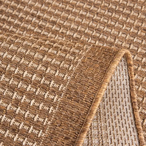 Outdoor Rugs-Kirkland's Home Gather Indoor/Outdoor Area Rug, 5X7 Tan