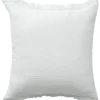 Pillows-Kirkland's Home Gauze Organic Fringe Throw Pillow White