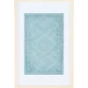 Wall Plaques-Kirkland's Home Geometric Framed Textile Wall Plaque Blue