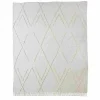 Bedspreads & Coverlets-Kirkland's Home Geometric King Coverlet Ivory