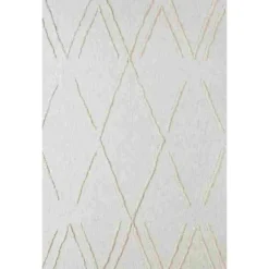 Bedspreads & Coverlets-Kirkland's Home Geometric King Coverlet Ivory