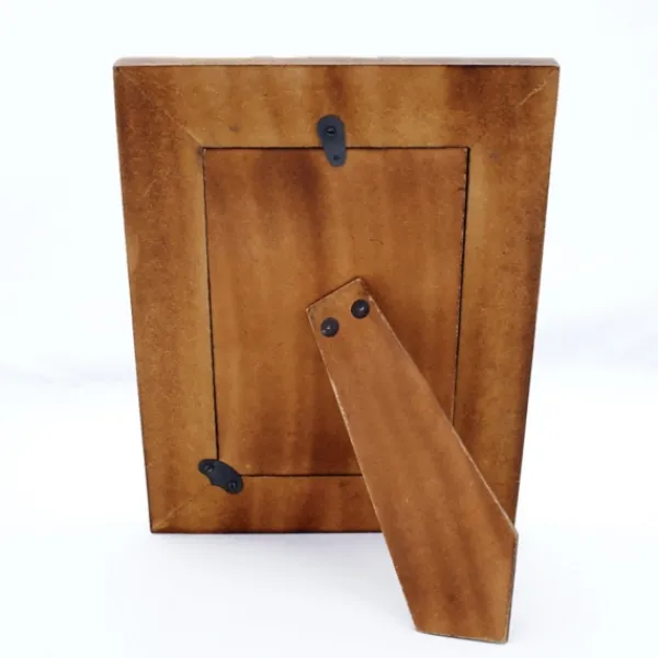 Picture Frames-Kirkland's Home Geometric Pattern Wood Picture Frame, 4X6