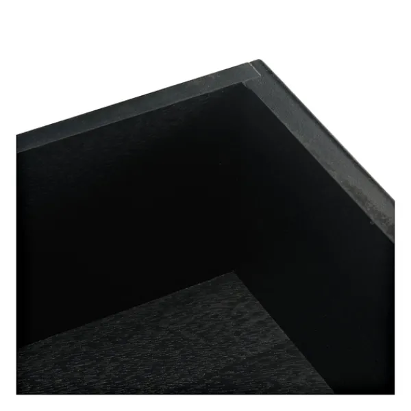 Accent & End Tables-Kirkland's Home Geometrical Industrial Pull Accent Table Black