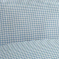 Bed Sheets-Kirkland's Home Gingham Full 3-Pc. Sheet Set Blue