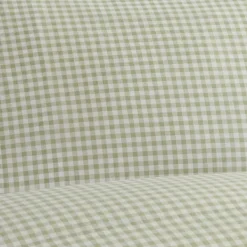 Bed Sheets-Kirkland's Home Gingham 4-Pc. Queen Sheet Set Green