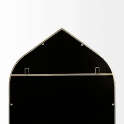Decorative Mirrors-Kirkland's Home Giovanna Gold Metal Frame Ogee Arch Wall Mirror