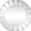 Decorative Mirrors-Kirkland's Home Glass Petal Round Beveled Mirror