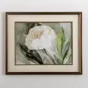 Framed Art-Kirkland's Home Glowing At Dusk Framed Art Print Green/White