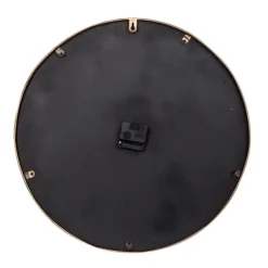 Clocks-Kirkland's Home Gold And Black Marble Face Wall Clock