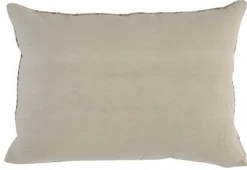 Pillows-Kirkland's Home Gold And Ivory Haven Lumbar Pillow Gold/Ivory/Tan