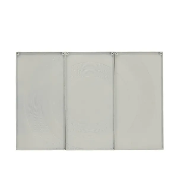 Wall Plaques-Kirkland's Home Gold And White Abstract Ripple Wall Plaque White/Gold