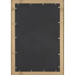 Decorative Mirrors-Kirkland's Home Gold Coconut Shell Inlay Framed Mirror