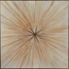 Canvas Art-Kirkland's Home Gold Contemporary Burst Framed Canvas Art Print Gold/Silver