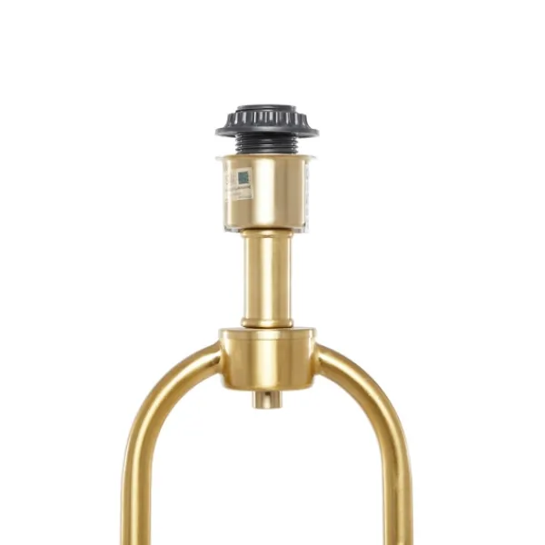 Floor Lamps-Kirkland's Home Gold Iron Arch Base Floor Lamp White