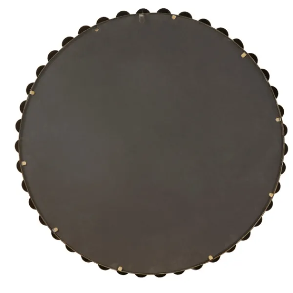 Decorative Mirrors-Kirkland's Home Gold Iron Spiral Round Wall Mirror