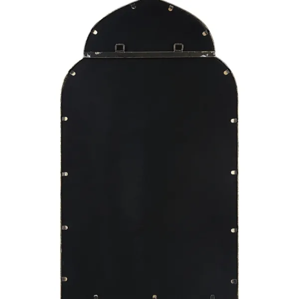 Decorative Mirrors-Kirkland's Home Gold Leaf Arched Frame Wall Mirror