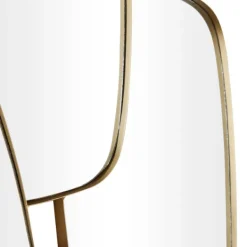 Decorative Mirrors-Kirkland's Home Gold Metal Caspian Wall Mirror