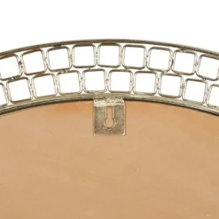Decorative Mirrors-Kirkland's Home Gold Metal Frame Wall Mirror