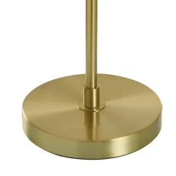 Table Lamps-Kirkland's Home Gold Metal Glass Task Shade Table Lamp Clear
