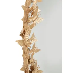 Decorative Mirrors-Kirkland's Home Gold Metal Layered Butterflies Framed Mirror
