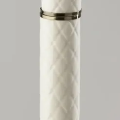 Floor Lamps-Kirkland's Home Gold Metal Trellis Accented Floor Lamp Gold/Ivory
