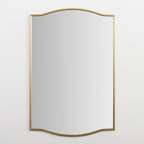 Decorative Mirrors-Kirkland's Home Gold Shield Wall Mirror