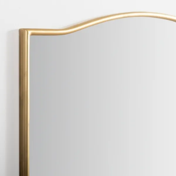 Decorative Mirrors-Kirkland's Home Gold Shield Wall Mirror