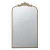 Decorative Mirrors-Kirkland's Home Gold Studded Scroll Arched Mirror, 42 In.