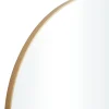 Decorative Mirrors-Kirkland's Home Gold Wood Round Frame Mirror