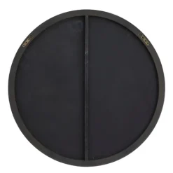 Decorative Mirrors-Kirkland's Home Gold Wood Round Frame Mirror