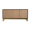 Tv Stands & Media Consoles-Kirkland's Home Golden Base Sliding Door Console Table