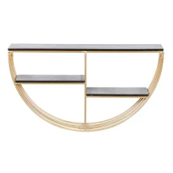 Shelves-Kirkland's Home Golden Half Moon Wall Shelves