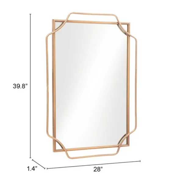 Framed Mirrors-Kirkland's Home Golden Infinity Layer Framed Mirror