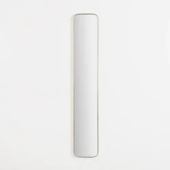 Framed Mirrors-Kirkland's Home Golden Linear Wall Mirror