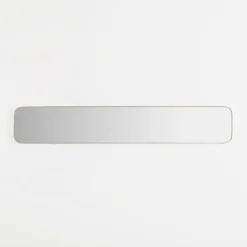 Framed Mirrors-Kirkland's Home Golden Linear Wall Mirror