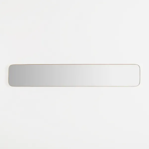 Framed Mirrors-Kirkland's Home Golden Linear Wall Mirror