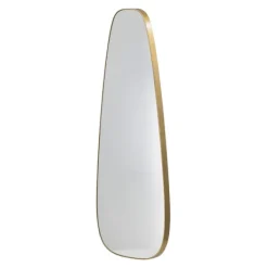 Decorative Mirrors-Kirkland's Home Golden Long Teardrop Wall Mirror