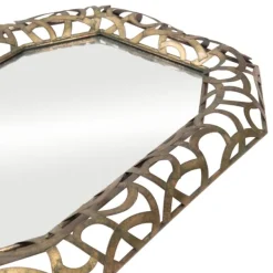 Decorative Mirrors-Kirkland's Home Golden Ringed Octopus Framed Mirror